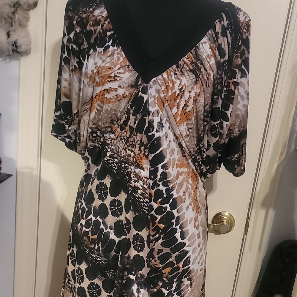 Stylish Animal Print Blouse